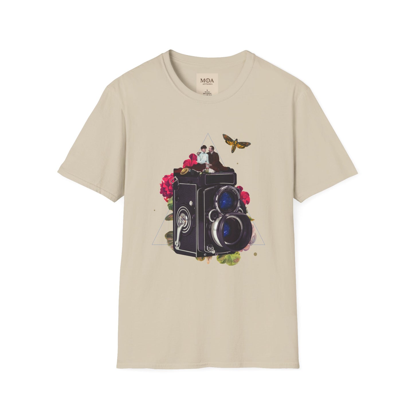 Picture Perfect - Spring Flower Shirt - Botanical Floral Graphic Tee - Unisex Cotton T-Shirt