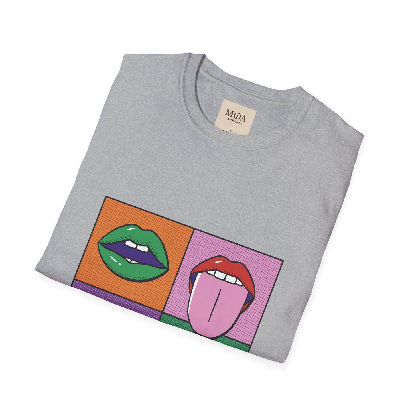 Loose Lips - Bold Statement Shirt - Gossip Graphic Tee - Unisex Cotton T-Shirt