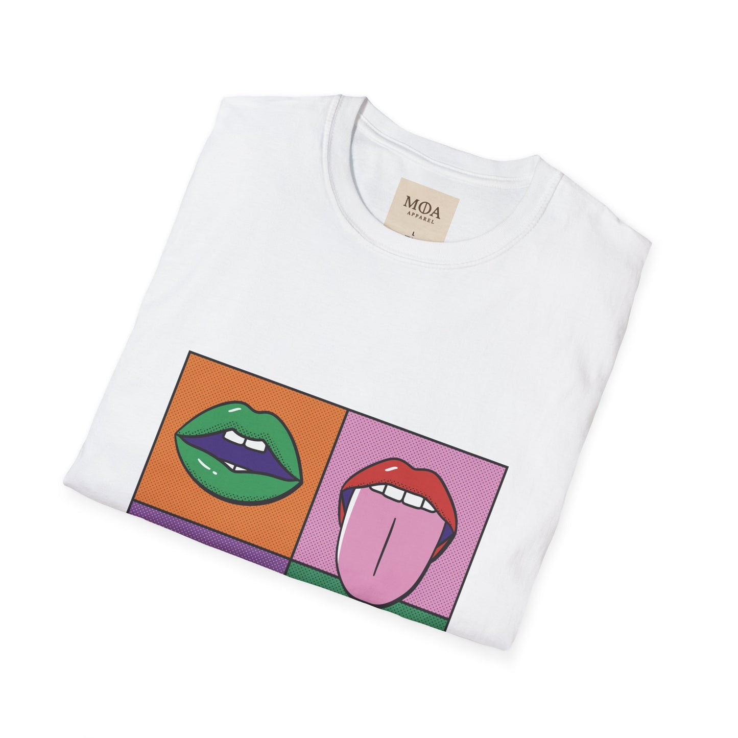 Loose Lips - Bold Statement Shirt - Gossip Graphic Tee - Unisex Cotton T-Shirt