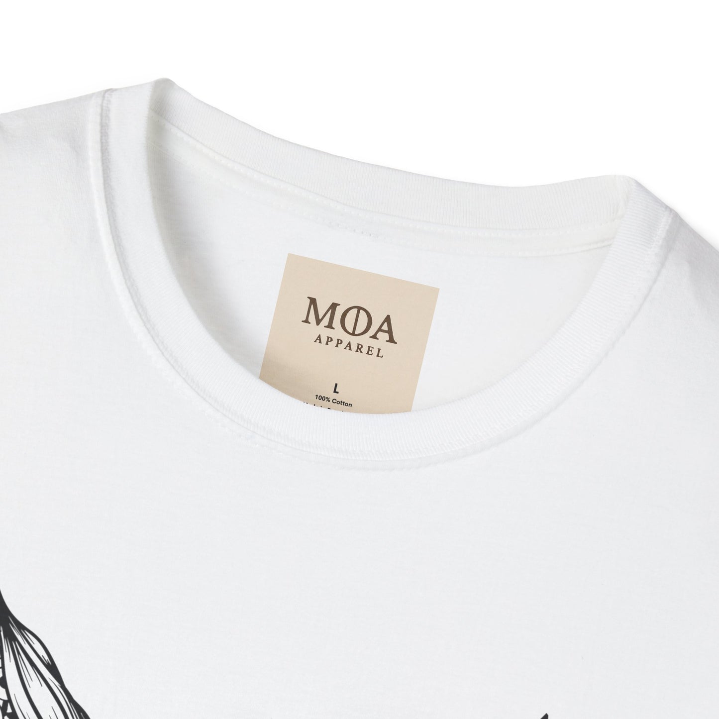 Mandala Wolf - Forest Spirit Animal Shirt - Boho Graphic Tee - Unisex Cotton T-Shirt