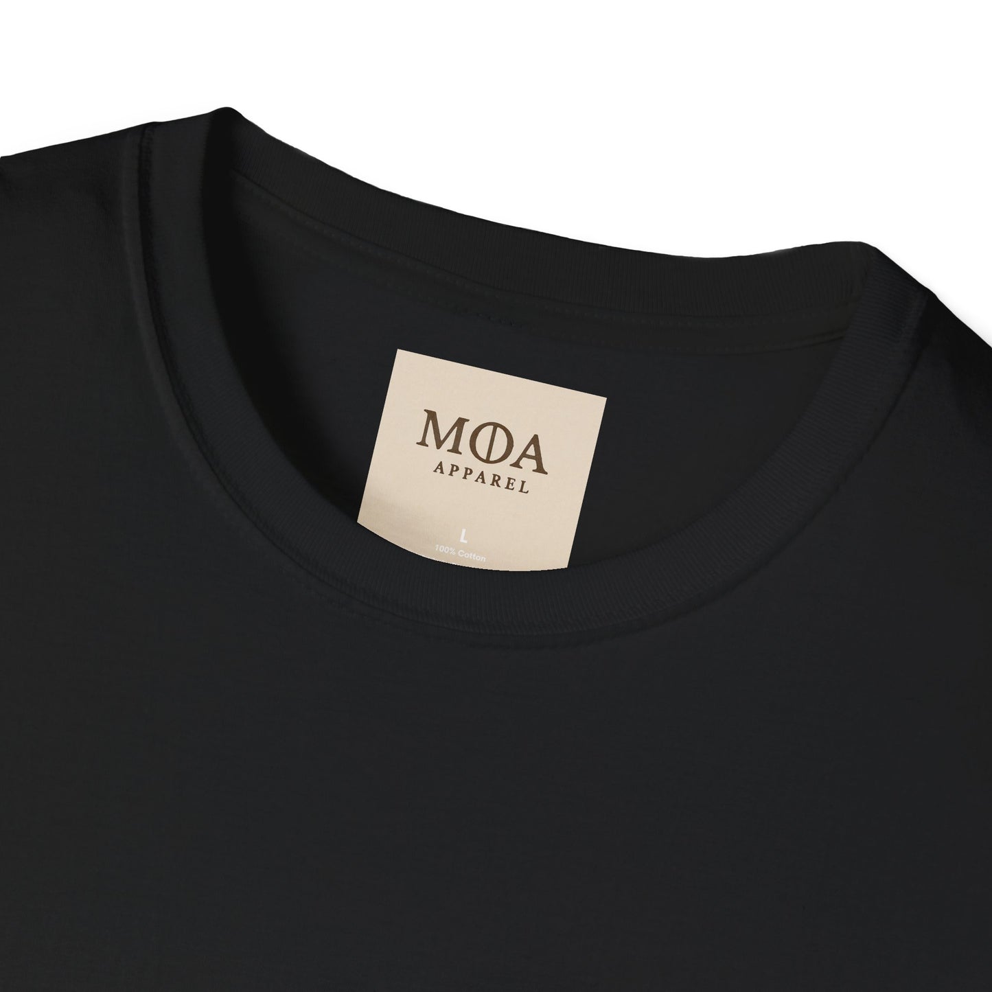 Echoes of Luna - Crescent Moon Shirt - Celestial Graphic Tee - Unisex Cotton T-Shirt