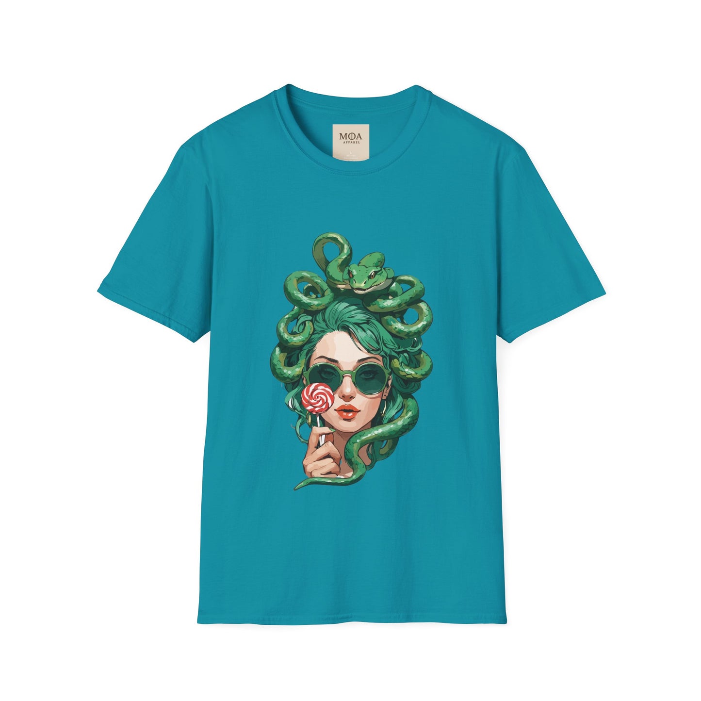 Modern Myth - Contemporary Mythology Shirt - Modern Medusa Graphic Tee - Unisex Cotton T-Shirt