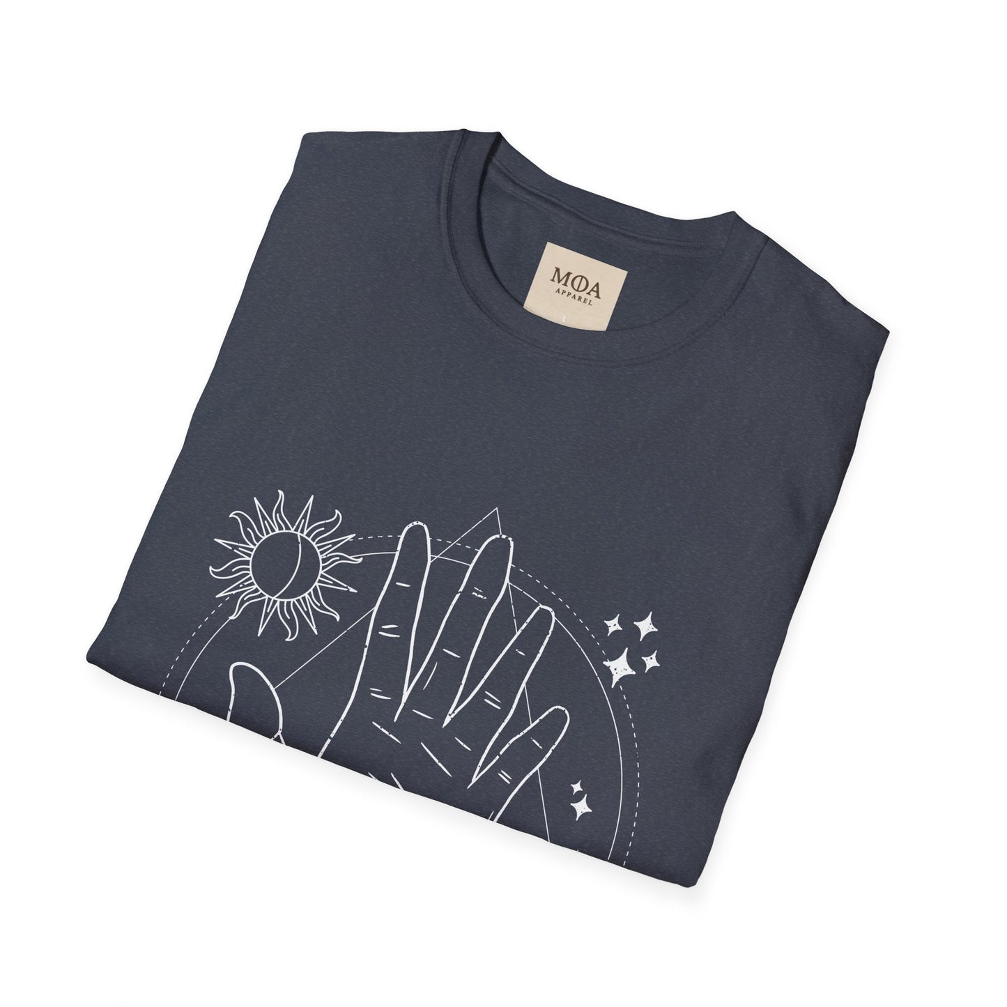 Astral Eye - Mystic Psychic Shirt - Celestial Stitch Graphic Tee - Unisex Cotton T-Shirt