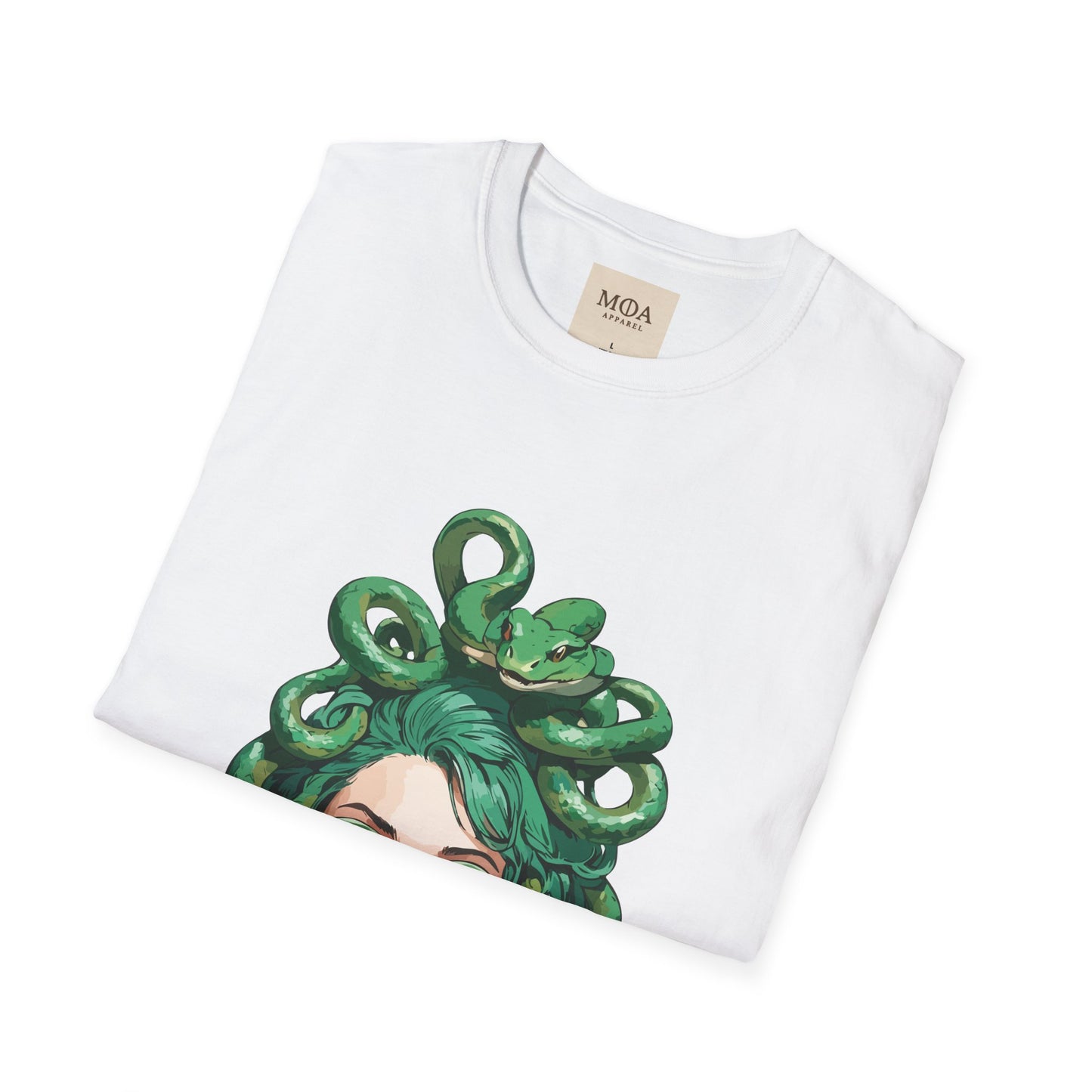 Modern Myth - Contemporary Mythology Shirt - Modern Medusa Graphic Tee - Unisex Cotton T-Shirt