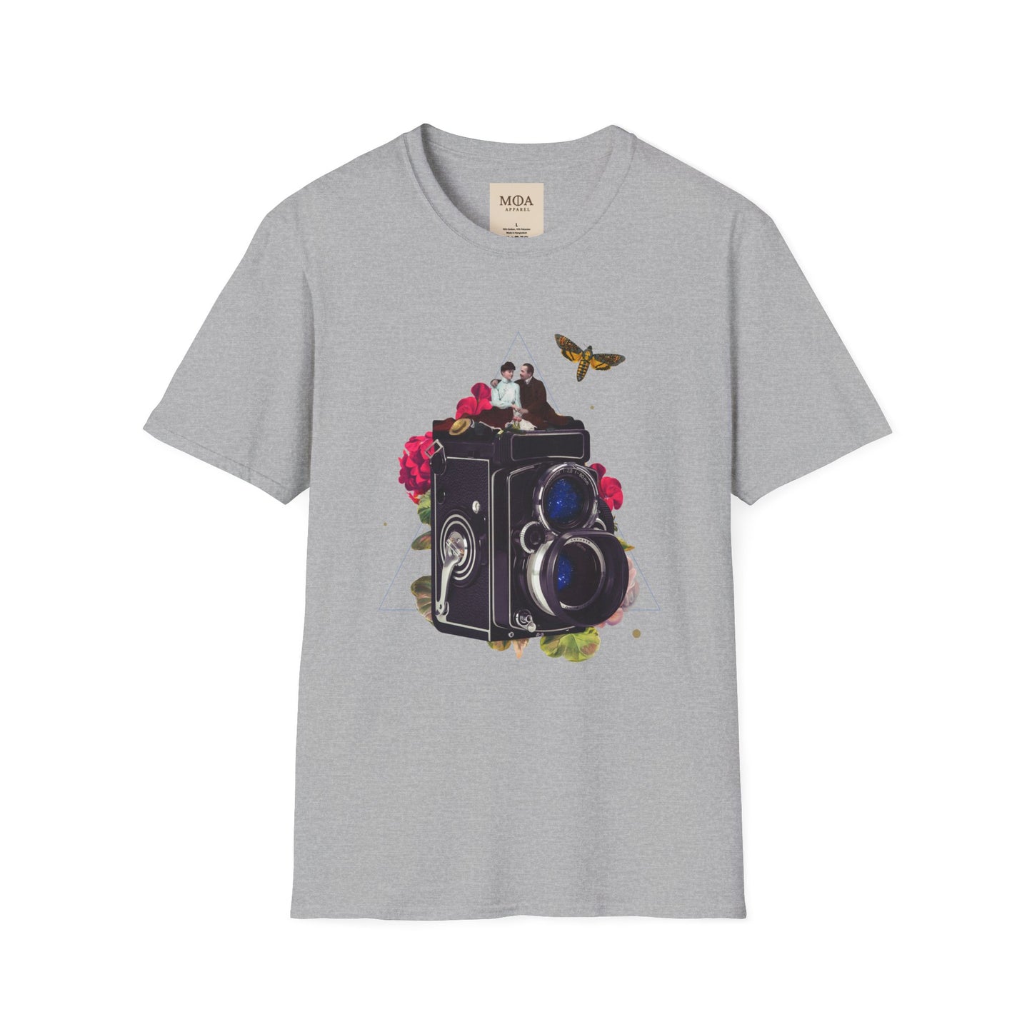 Picture Perfect - Spring Flower Shirt - Botanical Floral Graphic Tee - Unisex Cotton T-Shirt