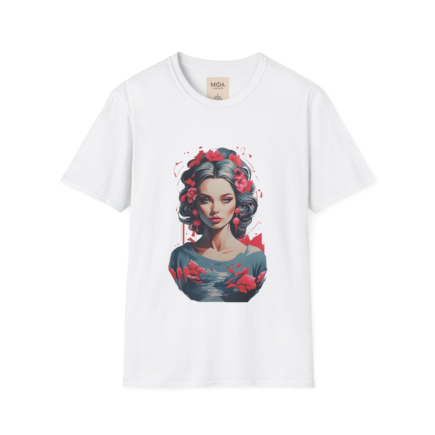 The Enchantress - Witchy Magic Shirt - Mythical Sorceress Graphic Tee - Unisex Cotton T-Shirt