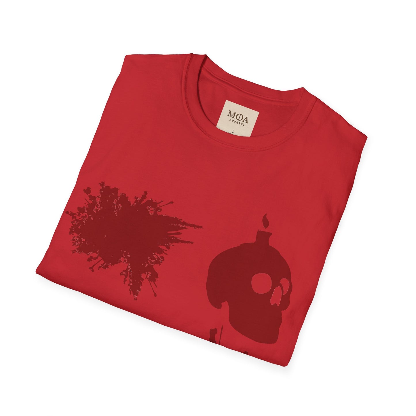 Poison Anarchy - Toxic Skull Shirt - Punk Graphic Tee - Unisex Cotton T-Shirt
