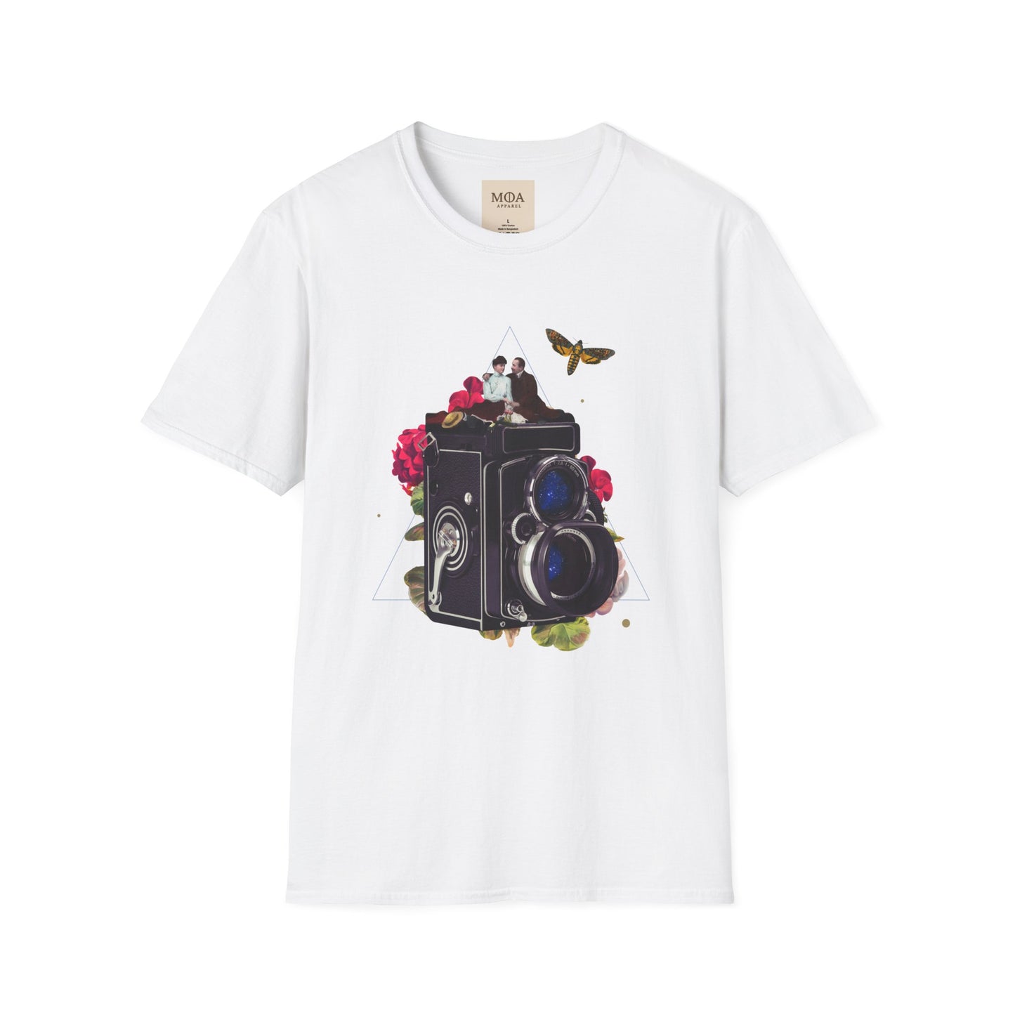 Picture Perfect - Spring Flower Shirt - Botanical Floral Graphic Tee - Unisex Cotton T-Shirt