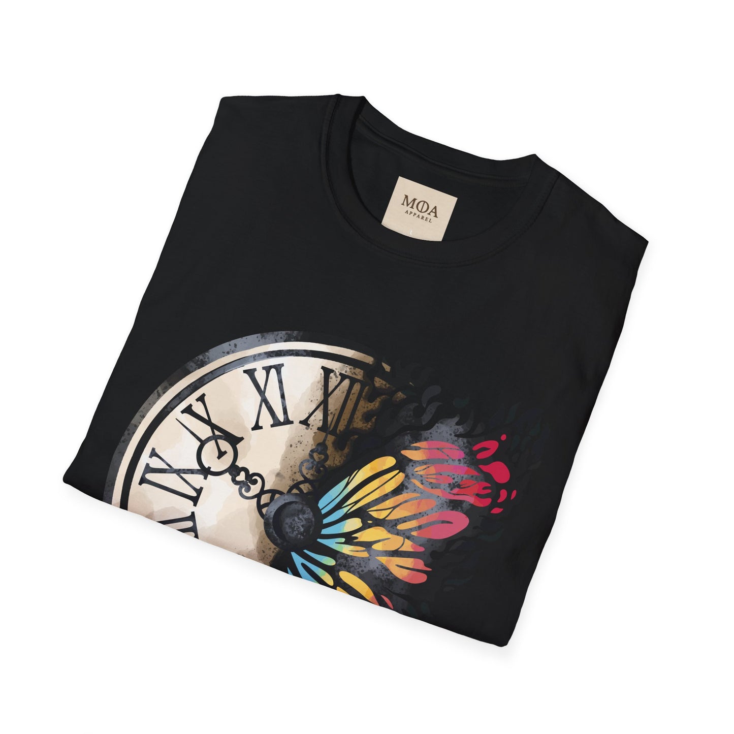 Chasing Time - Essence of Time Shirt - Natural Beauty Graphic Tee - Unisex Cotton T-Shirt