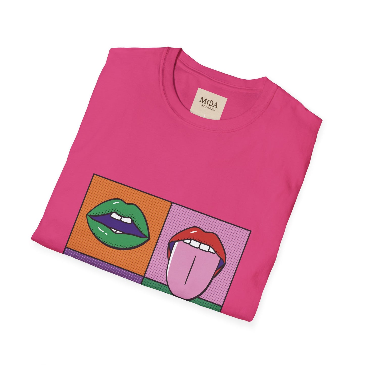 Loose Lips - Bold Statement Shirt - Gossip Graphic Tee - Unisex Cotton T-Shirt