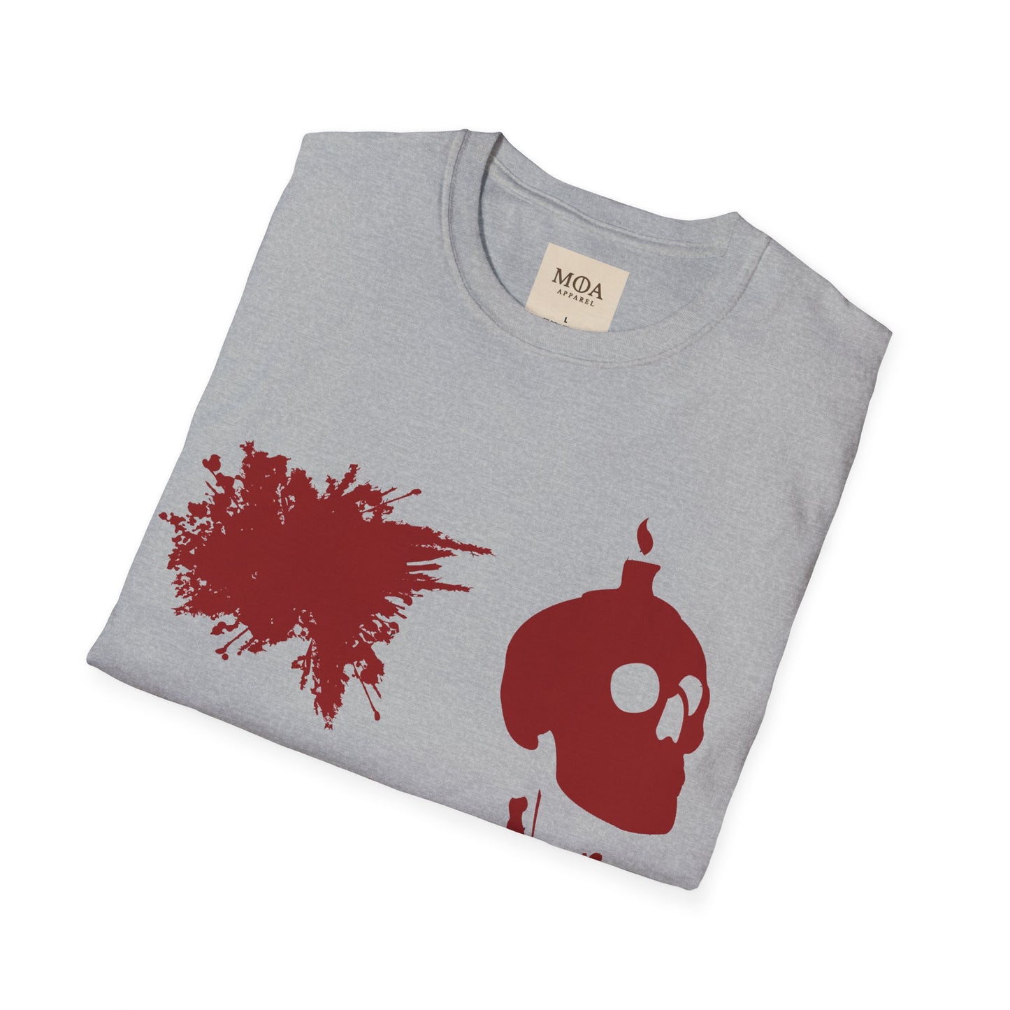 Poison Anarchy - Toxic Skull Shirt - Punk Graphic Tee - Unisex Cotton T-Shirt