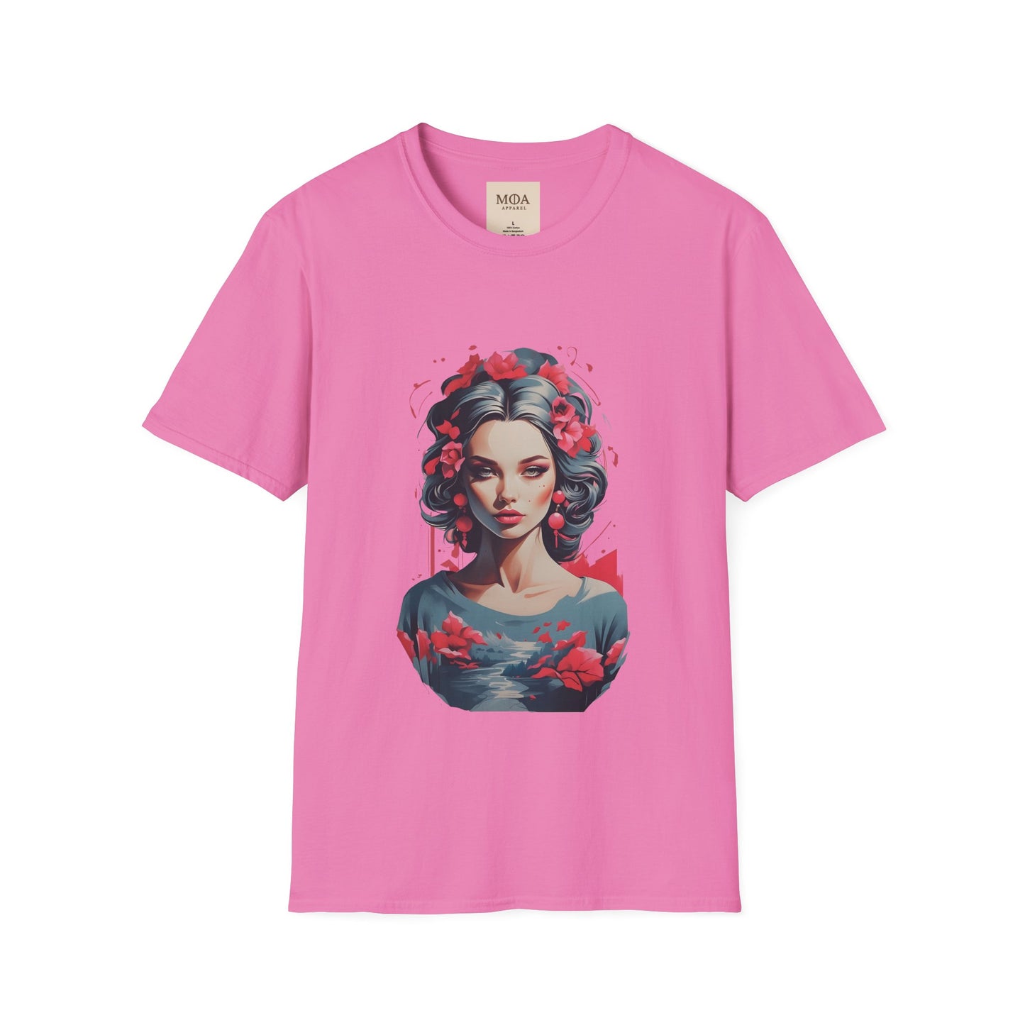 The Enchantress - Witchy Magic Shirt - Mythical Sorceress Graphic Tee - Unisex Cotton T-Shirt