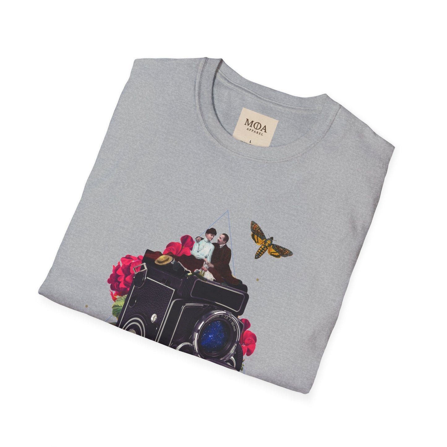 Picture Perfect - Spring Flower Shirt - Botanical Floral Graphic Tee - Unisex Cotton T-Shirt