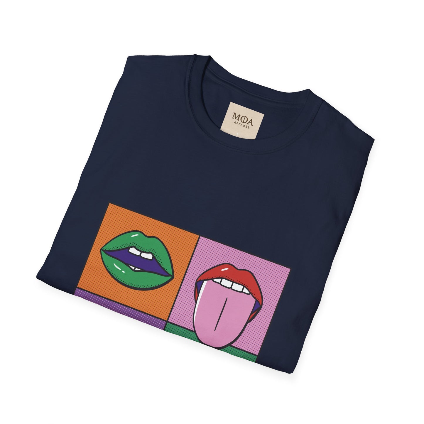 Loose Lips - Bold Statement Shirt - Gossip Graphic Tee - Unisex Cotton T-Shirt