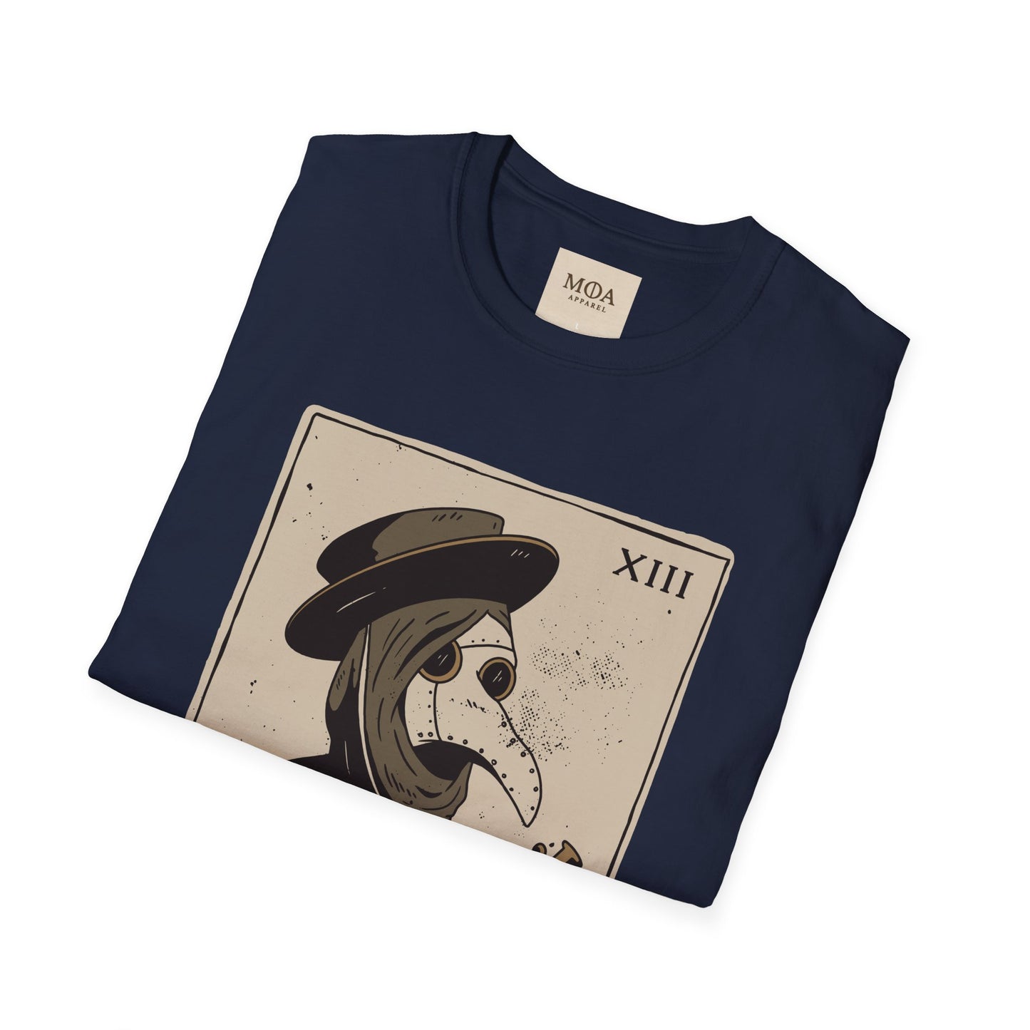 The Doctor - Tarot Card Shirt - Plague Doctor Graphic Tee - Unisex Cotton T-Shirt