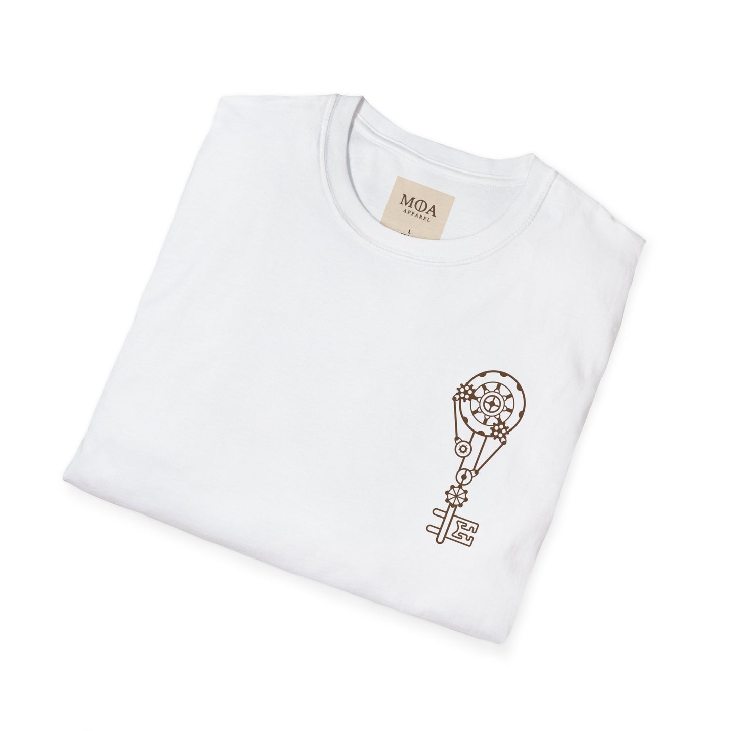 Key Bearer - Skeleton Key Shirt - Steampunk Graphic Tee - Unisex Cotton T-Shirt