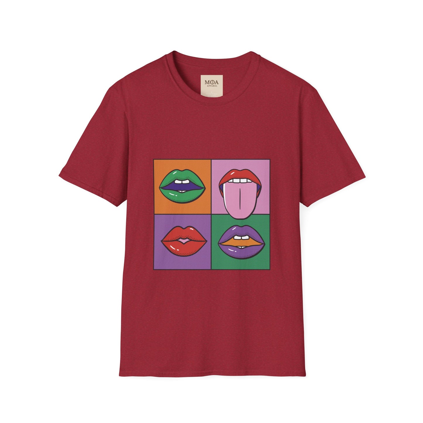 Loose Lips - Bold Statement Shirt - Gossip Graphic Tee - Unisex Cotton T-Shirt
