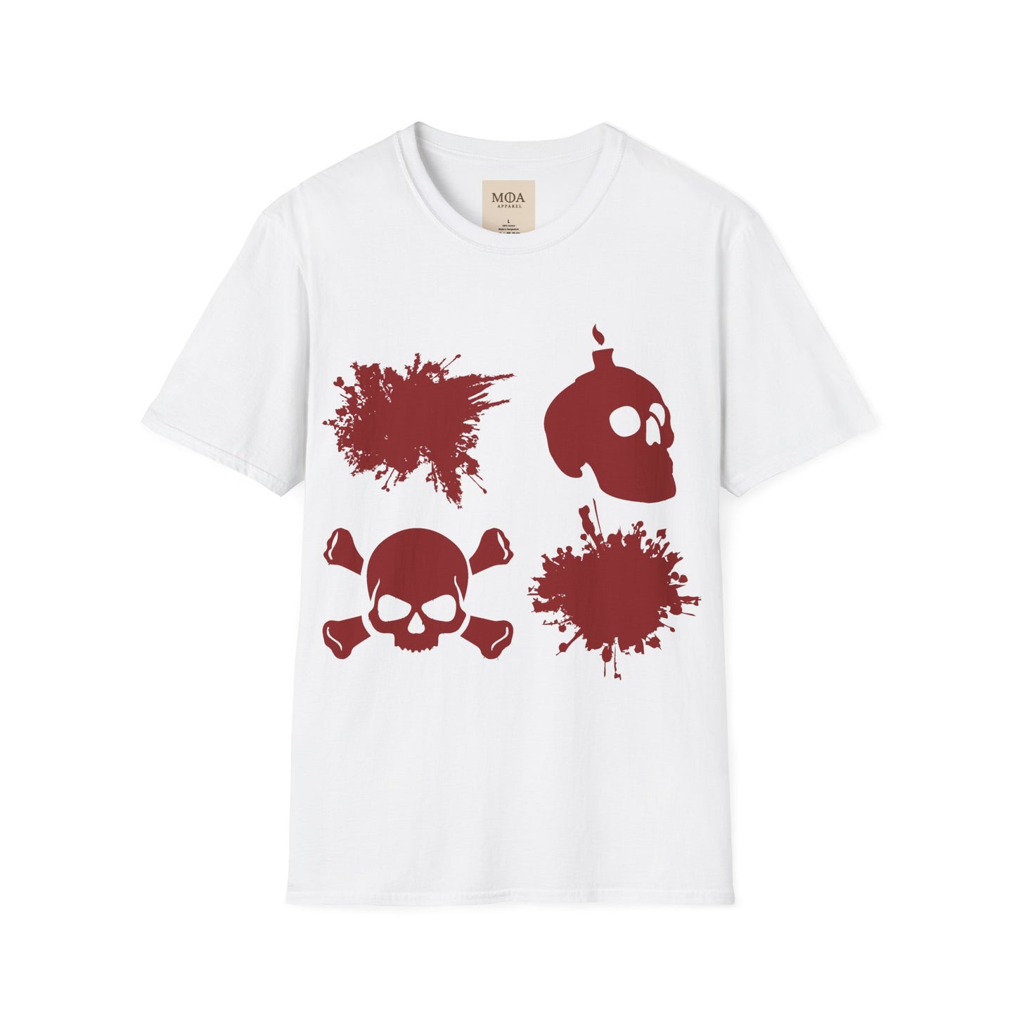 Poison Anarchy - Toxic Skull Shirt - Punk Graphic Tee - Unisex Cotton T-Shirt