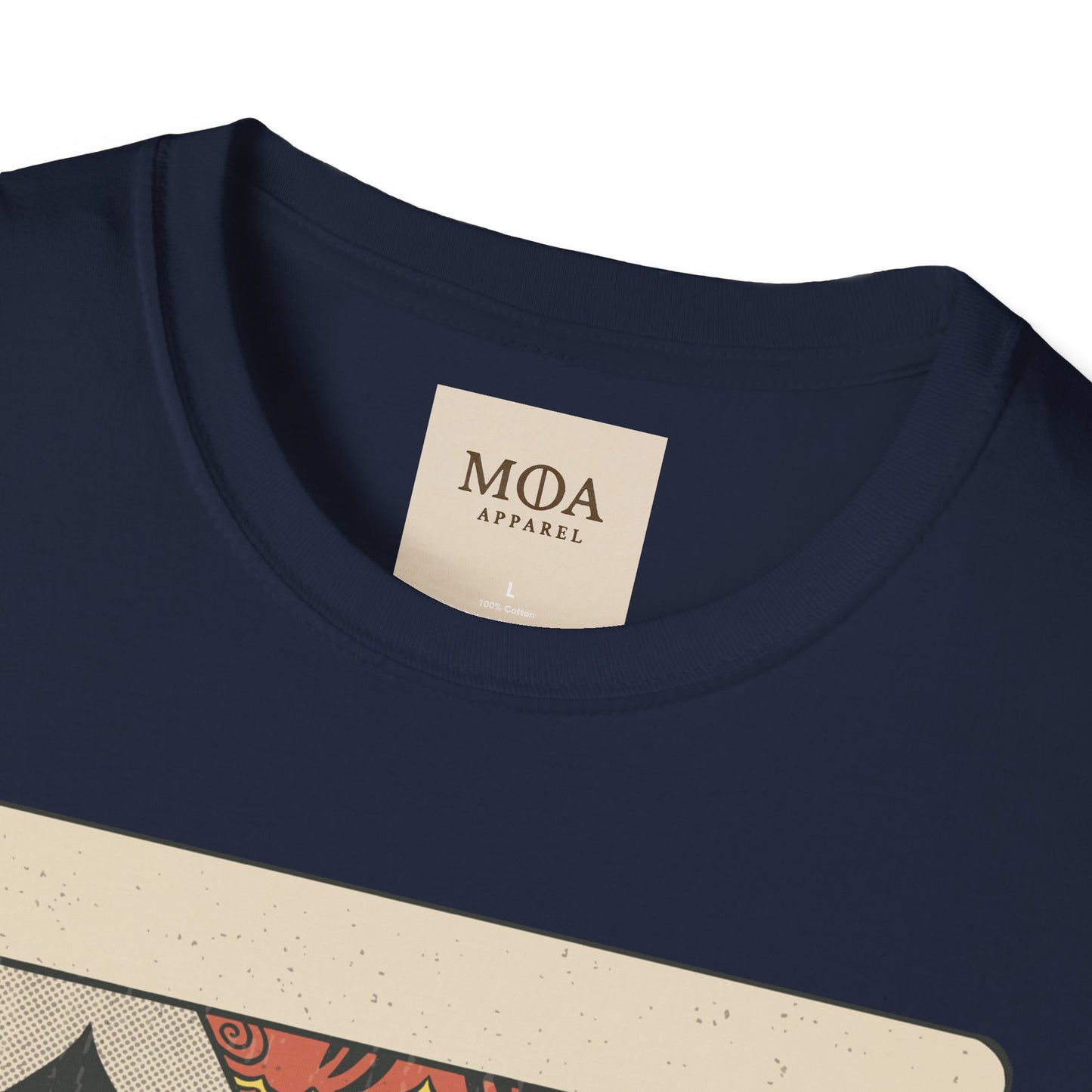 King of the Pack - Lion Graphic Tee - Playing Card Unisex Cotton T-Shirt - Boho Nature Apparel