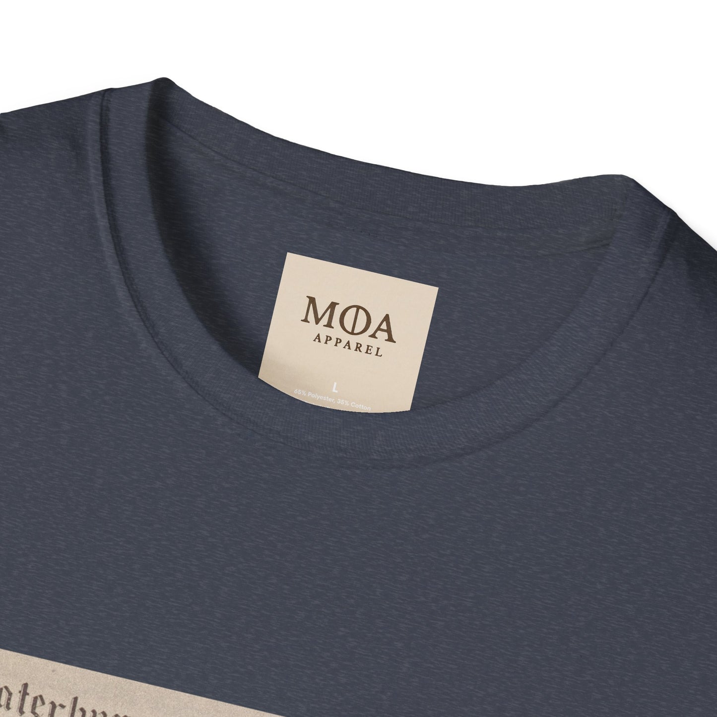 Aquatic Agenda - Newspaper Art - Life Graphic Tee - Unisex Cotton T-Shirt