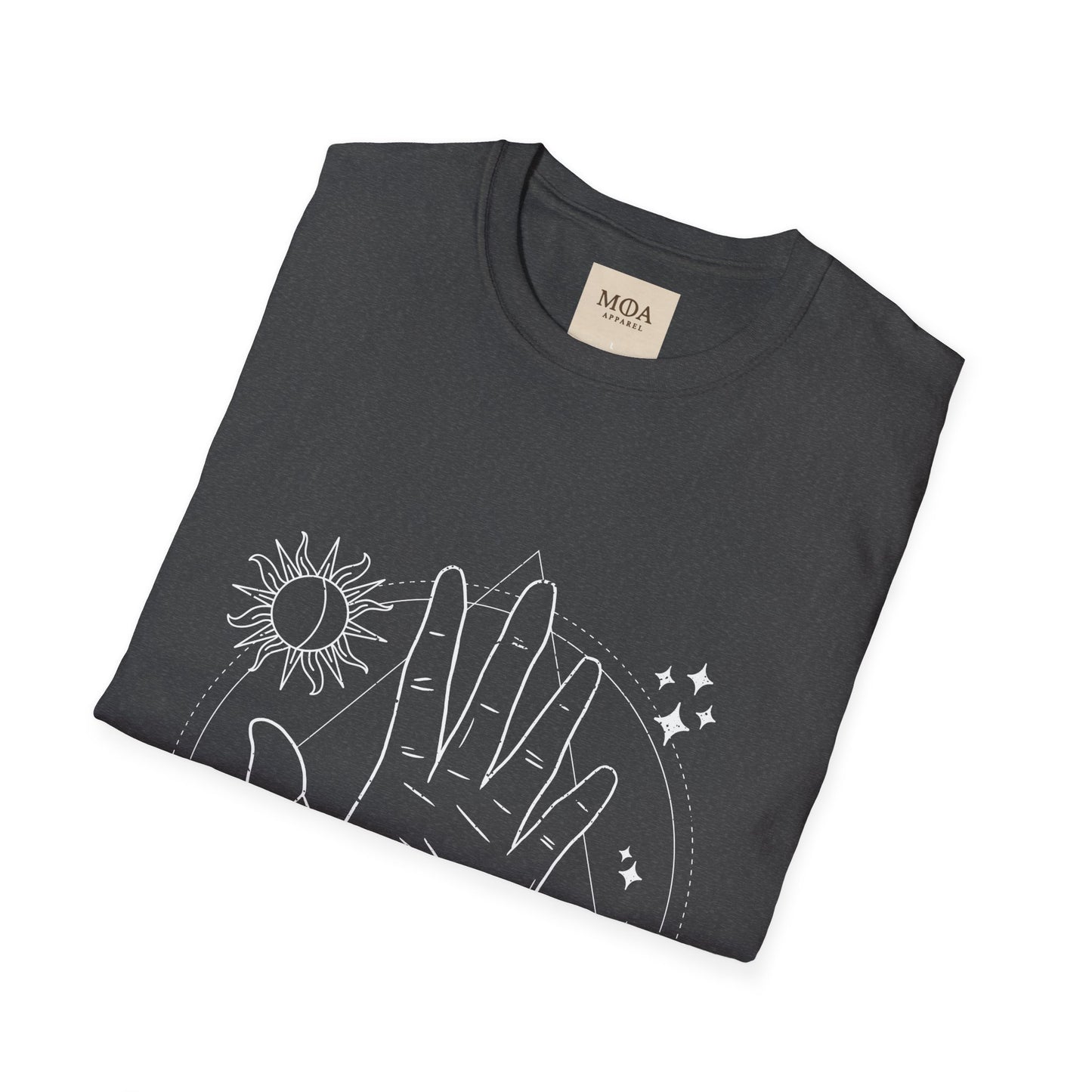 Astral Eye - Mystic Psychic Shirt - Celestial Stitch Graphic Tee - Unisex Cotton T-Shirt