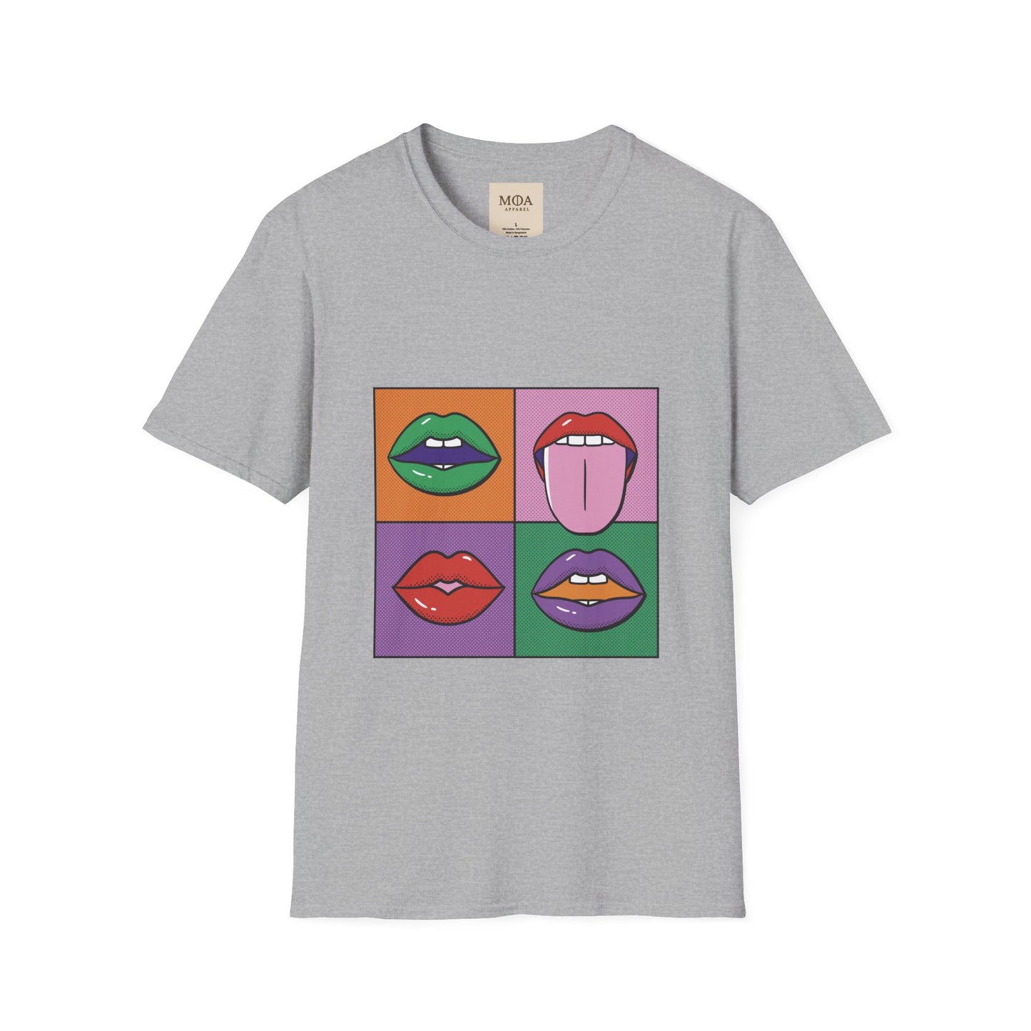 Loose Lips - Bold Statement Shirt - Gossip Graphic Tee - Unisex Cotton T-Shirt