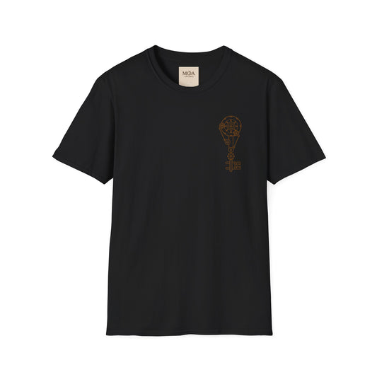 Key Bearer - Skeleton Key Shirt - Steampunk Graphic Tee - Unisex Cotton T-Shirt