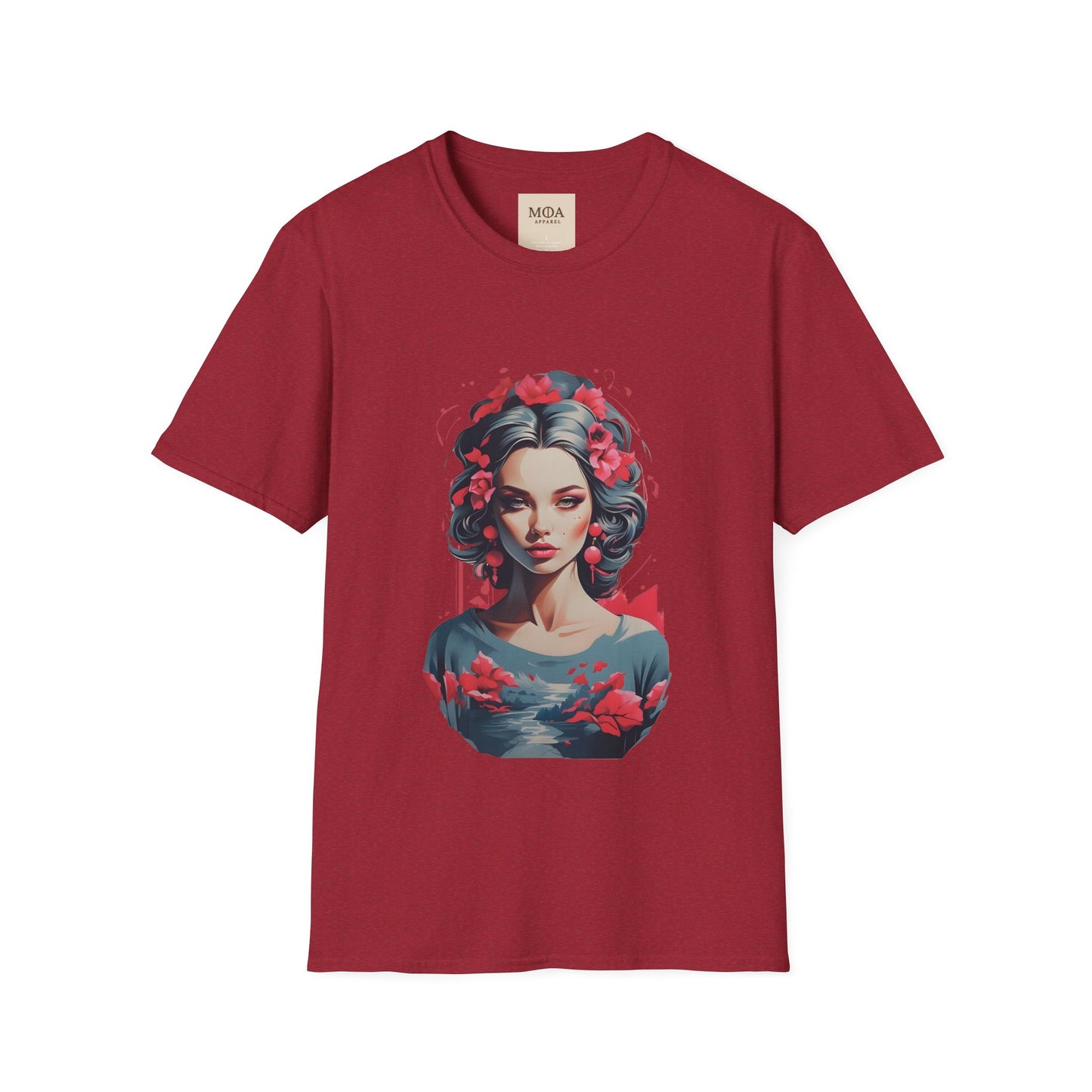 The Enchantress - Witchy Magic Shirt - Mythical Sorceress Graphic Tee - Unisex Cotton T-Shirt