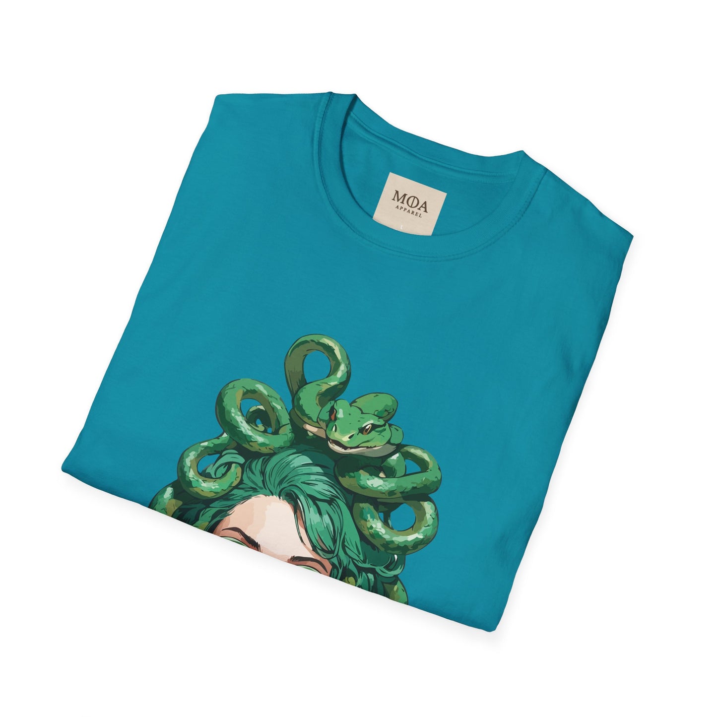 Modern Myth - Contemporary Mythology Shirt - Modern Medusa Graphic Tee - Unisex Cotton T-Shirt