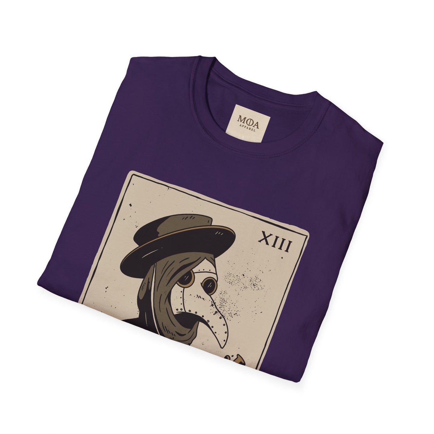 The Doctor - Tarot Card Shirt - Plague Doctor Graphic Tee - Unisex Cotton T-Shirt