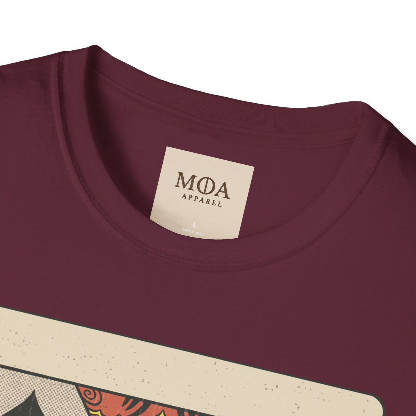 King of the Pack - Lion Graphic Tee - Playing Card Unisex Cotton T-Shirt - Boho Nature Apparel