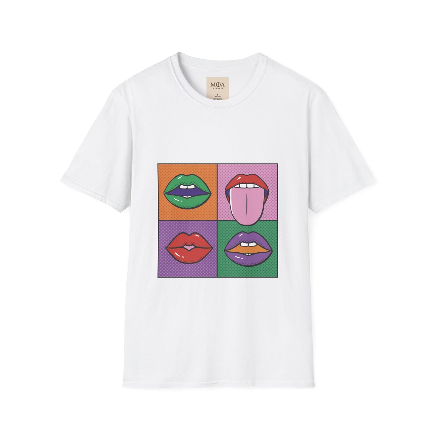Loose Lips - Bold Statement Shirt - Gossip Graphic Tee - Unisex Cotton T-Shirt