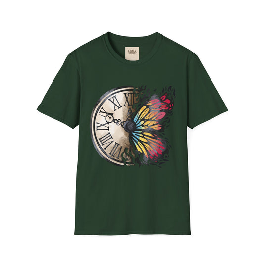Chasing Time - Essence of Time Shirt - Natural Beauty Graphic Tee - Unisex Cotton T-Shirt