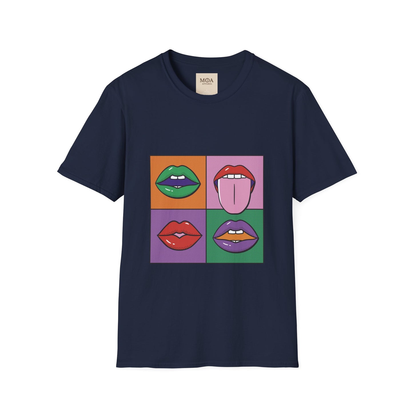 Loose Lips - Bold Statement Shirt - Gossip Graphic Tee - Unisex Cotton T-Shirt