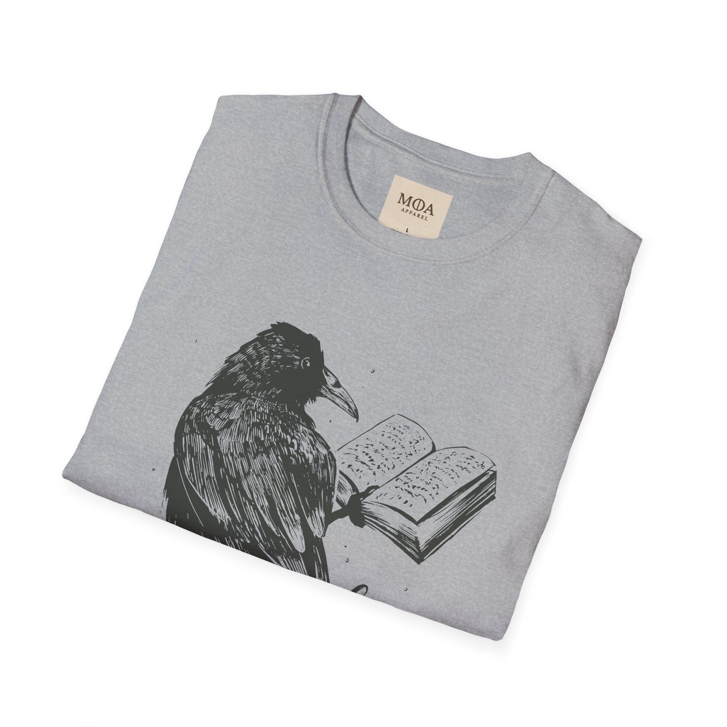Blackwing Raven - Gothic Raven Shirt - Dark Academia Graphic Tee - Unisex Cotton T-Shirt