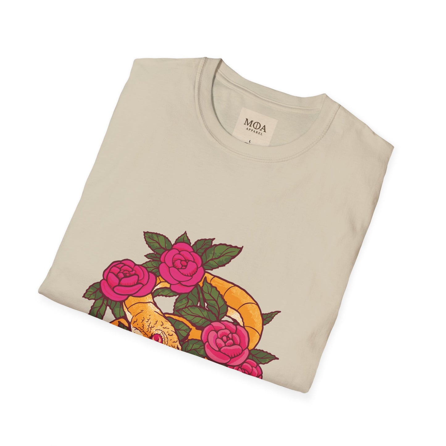 Guilty Pleasure - Snake of Temptation Shirt - Sinful Serpent Graphic Tee - Unisex Cotton T-Shirt