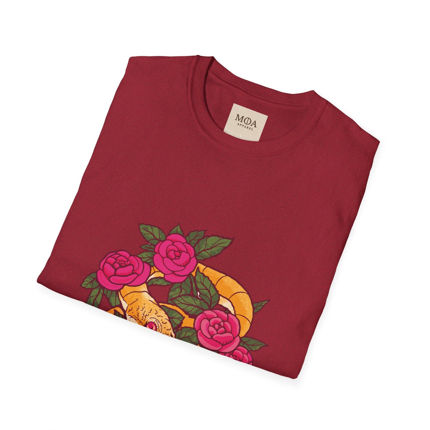 Guilty Pleasure - Snake of Temptation Shirt - Sinful Serpent Graphic Tee - Unisex Cotton T-Shirt