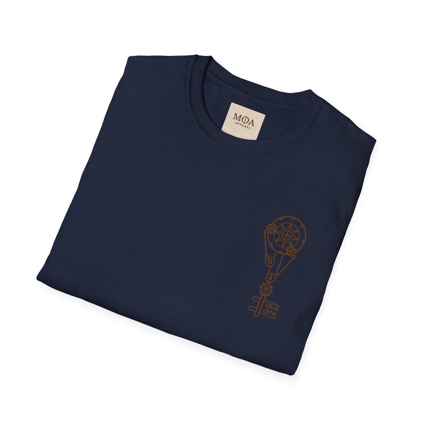 Key Bearer - Skeleton Key Shirt - Steampunk Graphic Tee - Unisex Cotton T-Shirt
