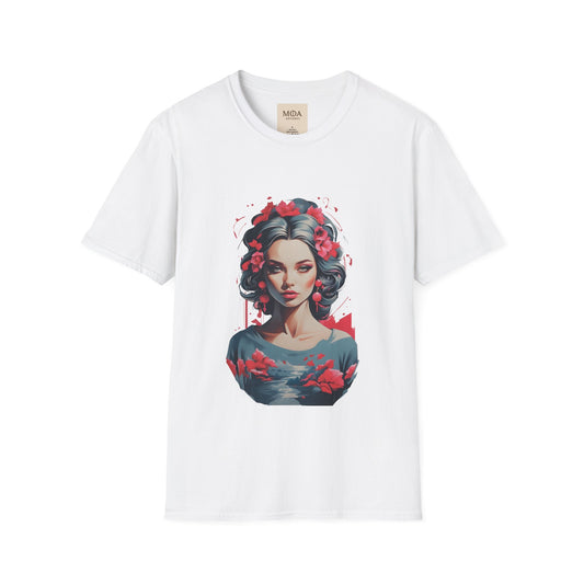 The Enchantress - Witchy Magic Shirt - Mythical Sorceress Graphic Tee - Unisex Cotton T-Shirt