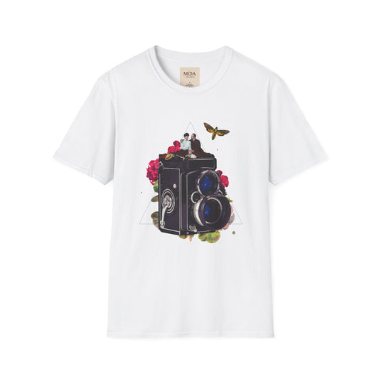 Picture Perfect - Spring Flower Shirt - Botanical Floral Graphic Tee - Unisex Cotton T-Shirt