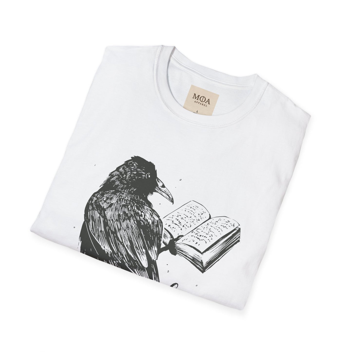 Blackwing Raven - Gothic Raven Shirt - Dark Academia Graphic Tee - Unisex Cotton T-Shirt
