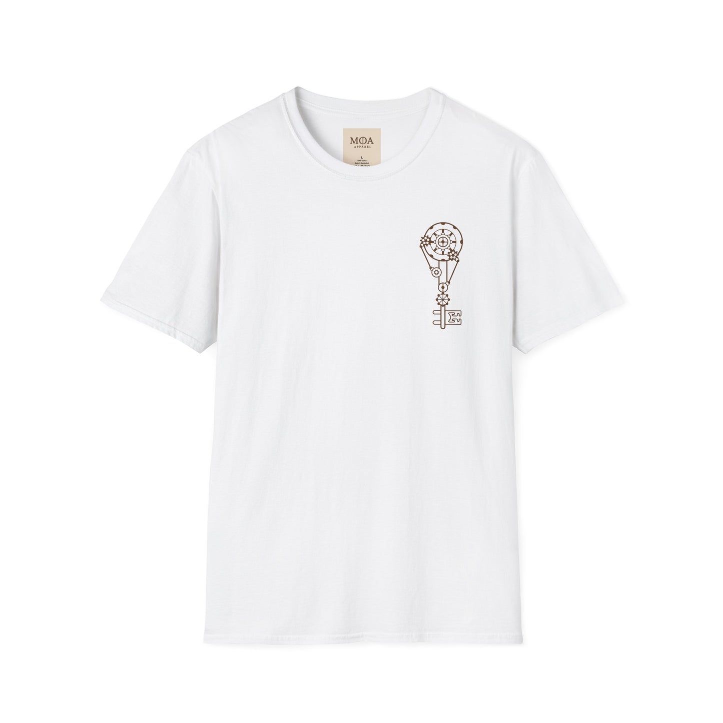 Key Bearer - Skeleton Key Shirt - Steampunk Graphic Tee - Unisex Cotton T-Shirt