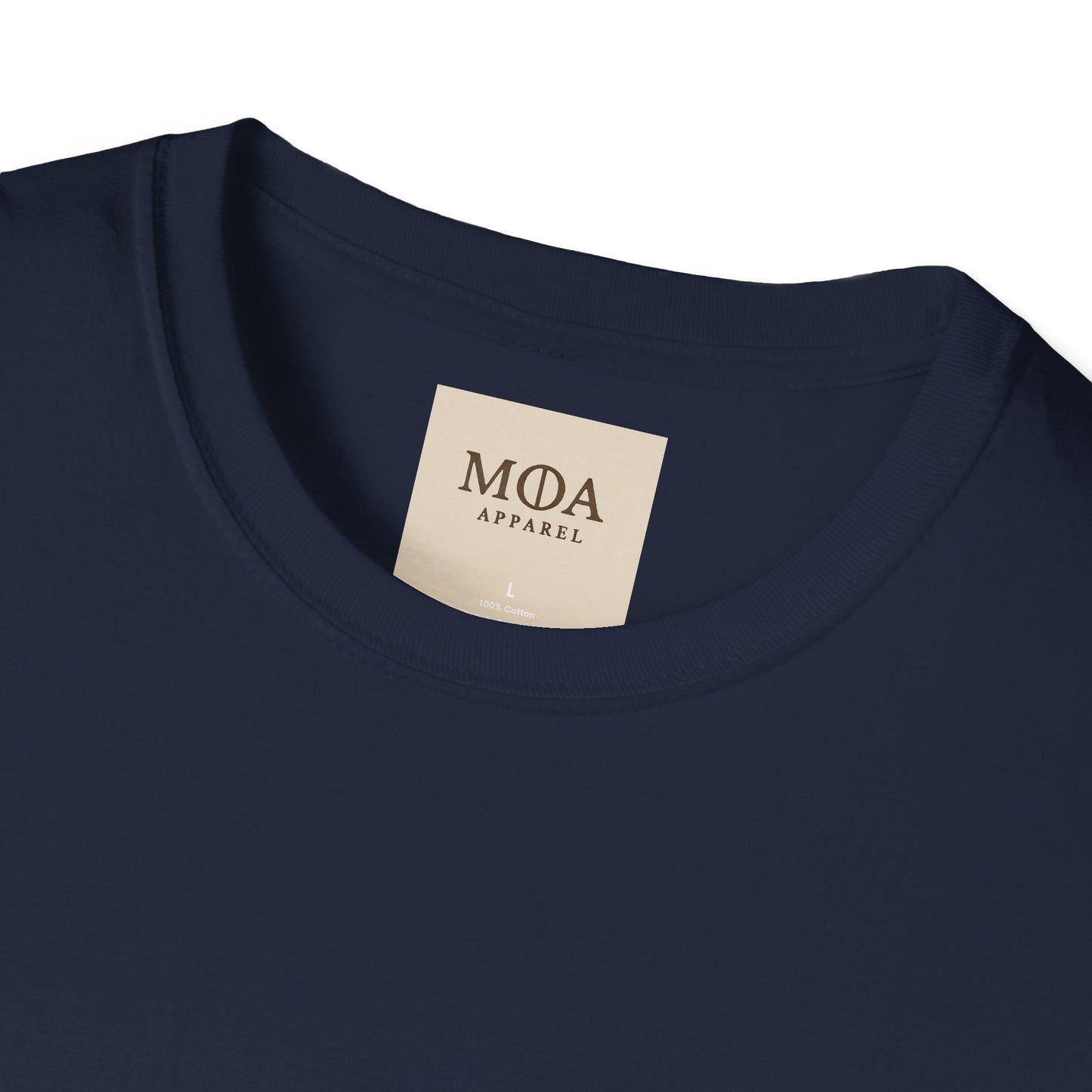 Echoes of Luna - Crescent Moon Shirt - Celestial Graphic Tee - Unisex Cotton T-Shirt