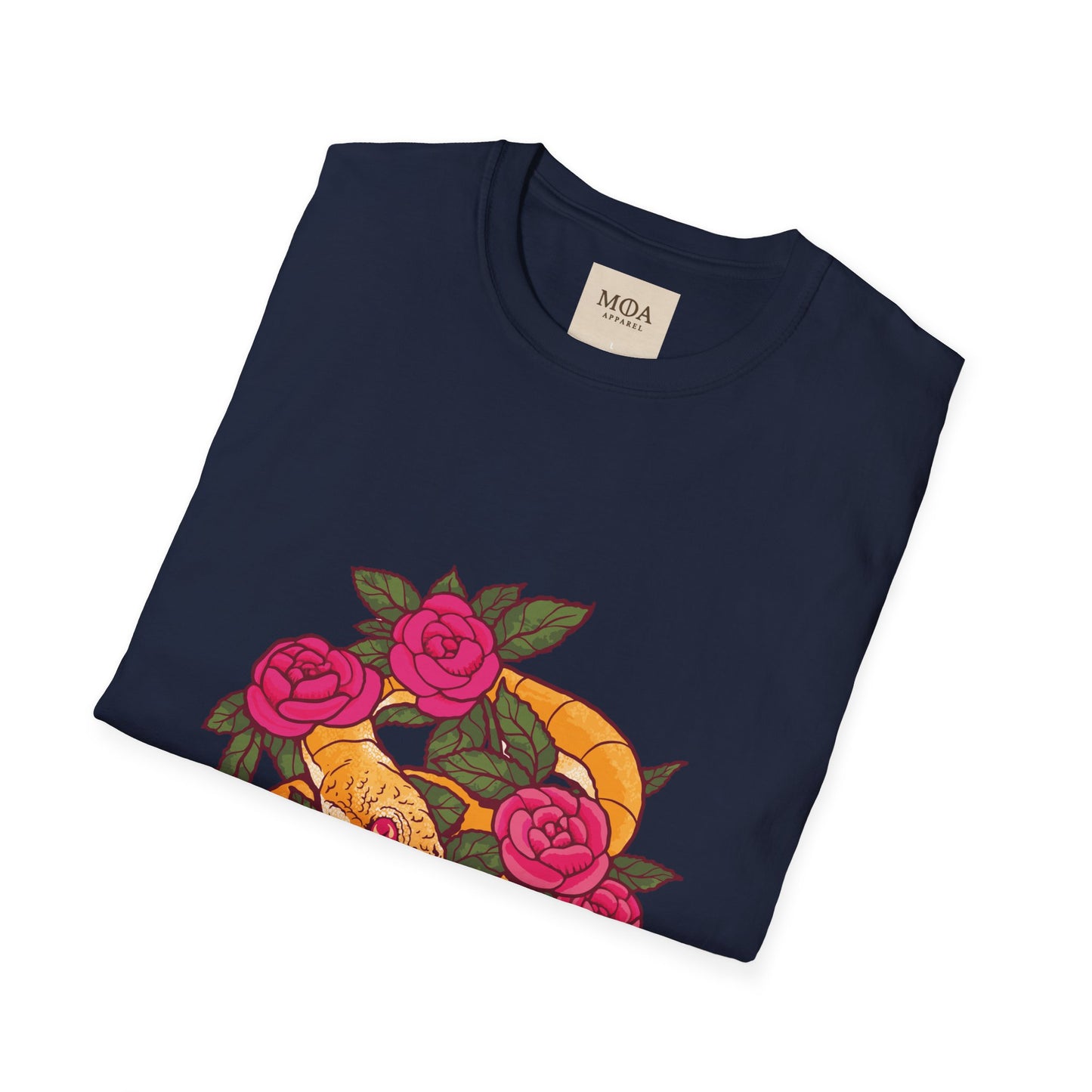 Guilty Pleasure - Snake of Temptation Shirt - Sinful Serpent Graphic Tee - Unisex Cotton T-Shirt