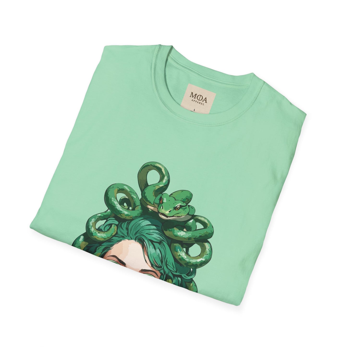 Modern Myth - Contemporary Mythology Shirt - Modern Medusa Graphic Tee - Unisex Cotton T-Shirt