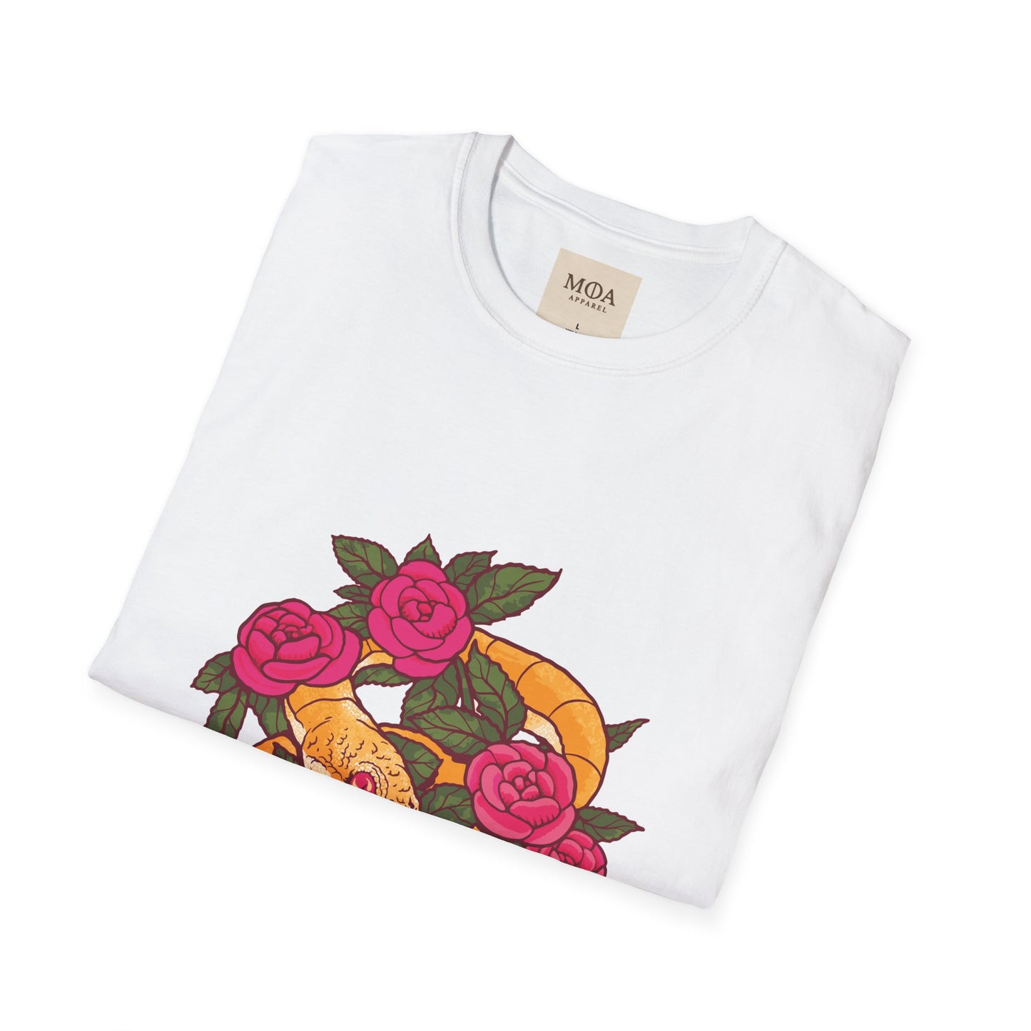 Guilty Pleasure - Snake of Temptation Shirt - Sinful Serpent Graphic Tee - Unisex Cotton T-Shirt