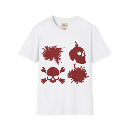 Poison Anarchy - Toxic Skull Shirt - Punk Graphic Tee - Unisex Cotton T-Shirt