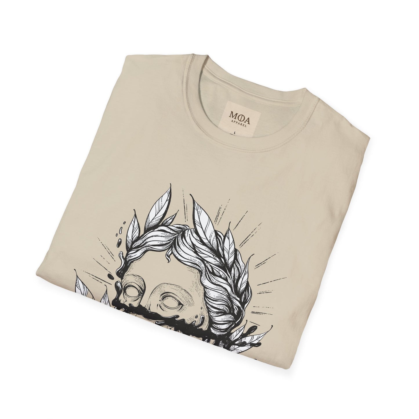 Desecrated Effigy - Graphic Sculpture Shirt - Mythology Graphic Tee - Unisex Cotton T-Shirt