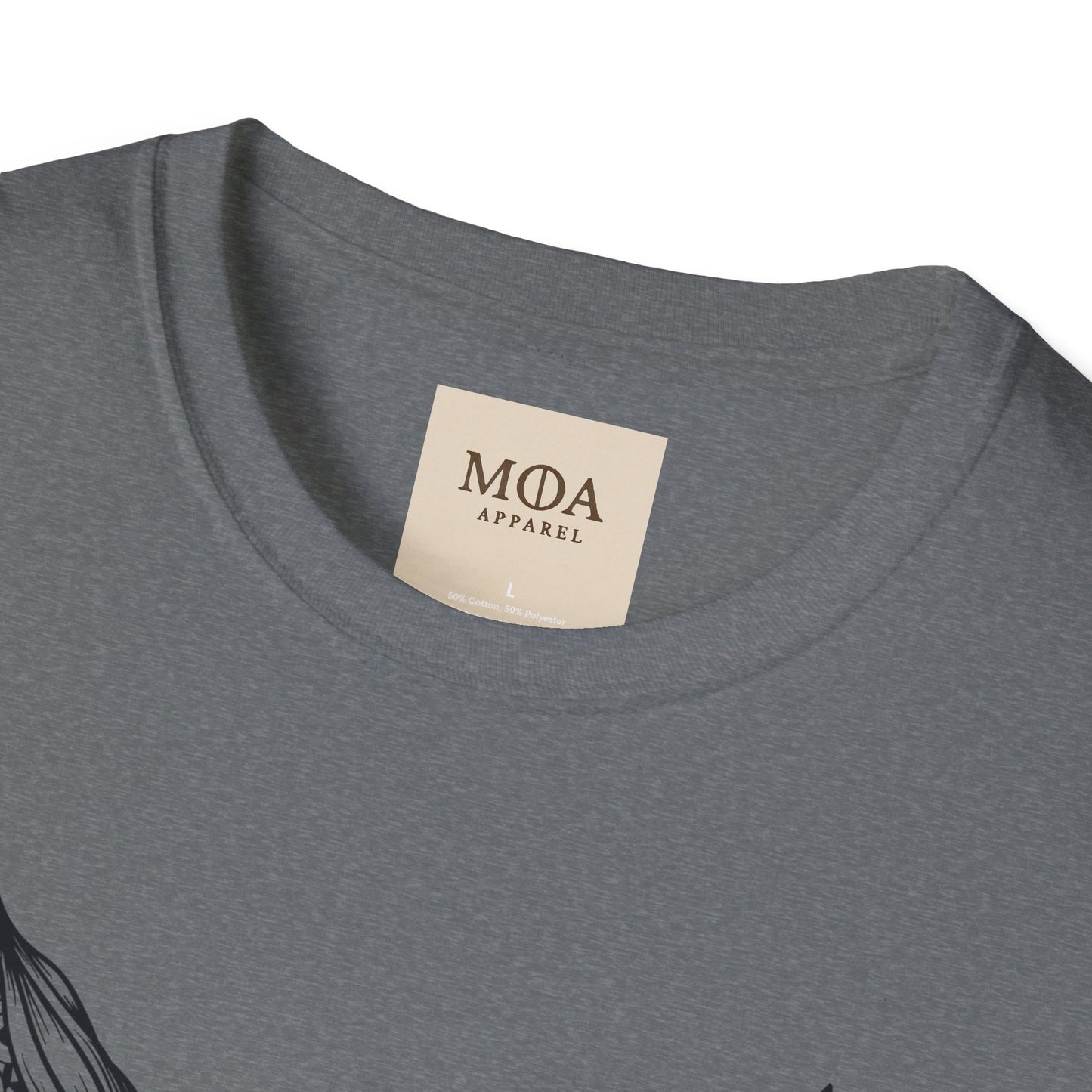 Mandala Wolf - Forest Spirit Animal Shirt - Boho Graphic Tee - Unisex Cotton T-Shirt