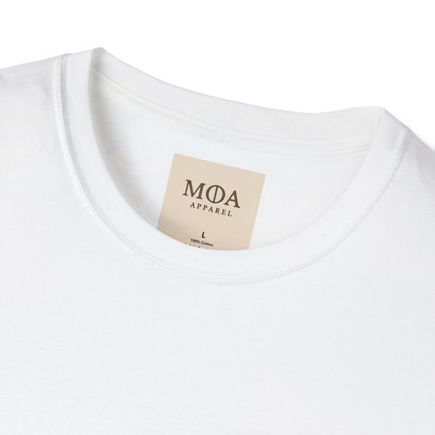 Echoes of Luna - Crescent Moon Shirt - Celestial Graphic Tee - Unisex Cotton T-Shirt